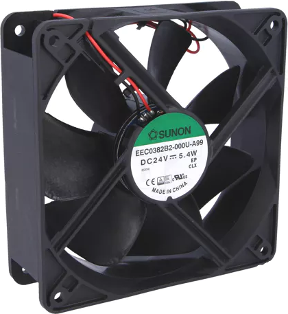 Wentylator osiowy Sunon 24VDC 120x120x38mm 197,2m3/h EEC0382B2-A99 44dBA Art. 00290