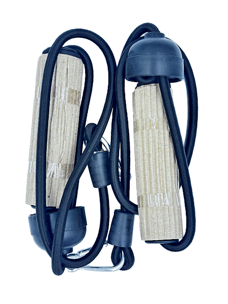 Ekspander fitness gumowy linka oporowa z rączkami 7mm 150cm trening 2szt  Art. 00294