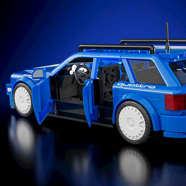 Mattel Brick Shop Hot Wheels Audi Avant RS2 Building Set Art. JFR87 / JGR28