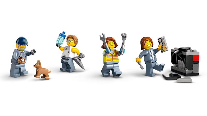 Klocki LEGO City - Złomowisko z samochodami Art. 60472