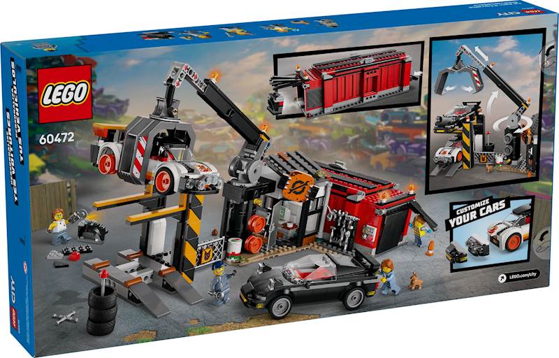 Klocki LEGO City - Złomowisko z samochodami Art. 60472