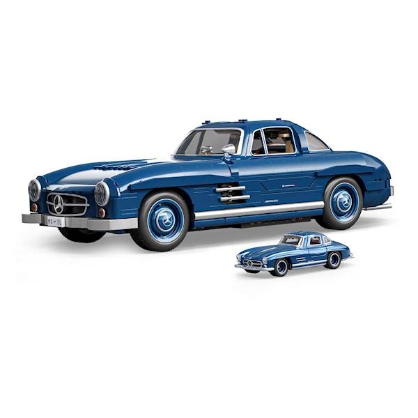 Mattel Brick Shop Hot Wheels Mercedes-Benz 300 SL – zestaw konstrukcyjny 1:12 Art. HWW25