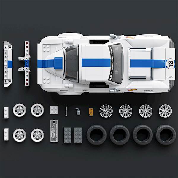 Mattel Brick Shop Hot Wheels Corvette Grand Sport Building Set Art. JGR31 