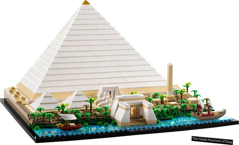 LEGO Architecture - Piramida Cheopsa ( Wyd. 2022 ) | ( Ele. 1476 ) Art. 21058