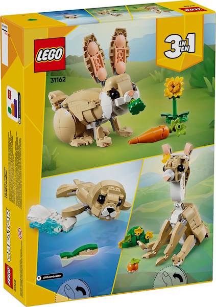 LEGO Creator 3w1 - Uroczy króliczek Art. 31162