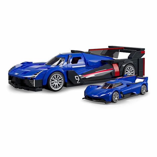 Mattel Brick Shop Hot Wheels Cadillac Project GTP Hypercar Building Set Art. JFR89