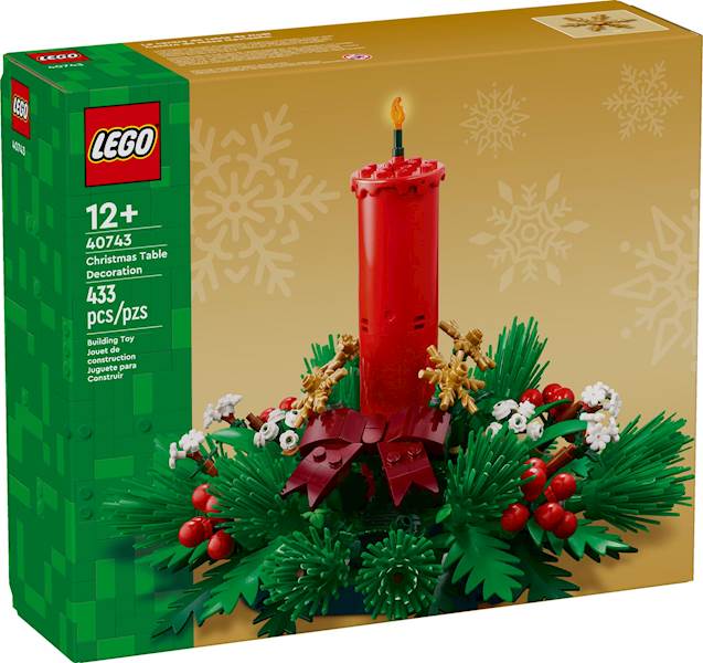 LEGO Okolicznościowe - Świąteczna dekoracja stołu Art. 40743
