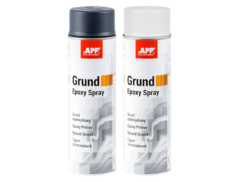 APP Grund Epoxy Spray - Grunt epoksydowy  jasnoszary  500ml Art. 021205 
