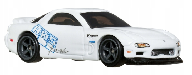 Mattel HOT WHEELS PREMIUM SZYBCY I WŚCIEKLI FAST FURIOUS AUTKO POJAZD MAZDA RX-7 JBL93