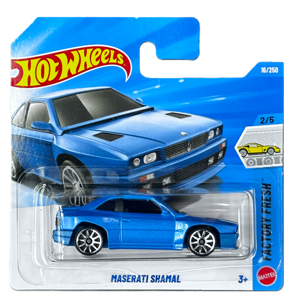 Mattel Maserati Shamal Factory Fresh Hot Wheels 1:64 2/5 JJH92-N521