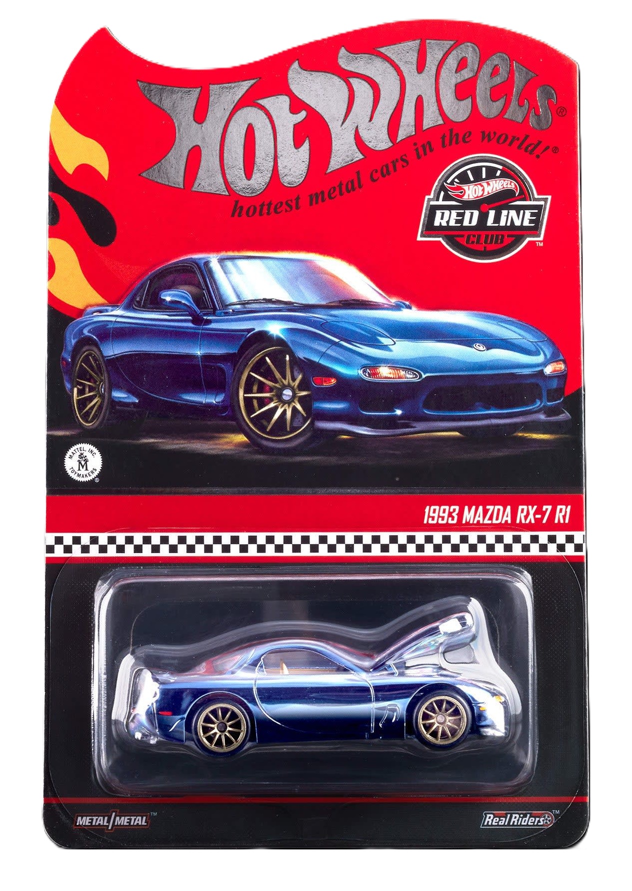 Mattel 1993 Mazda RX-7 R1 RLC Exclusive Hot Wheels 1:64 JCP16