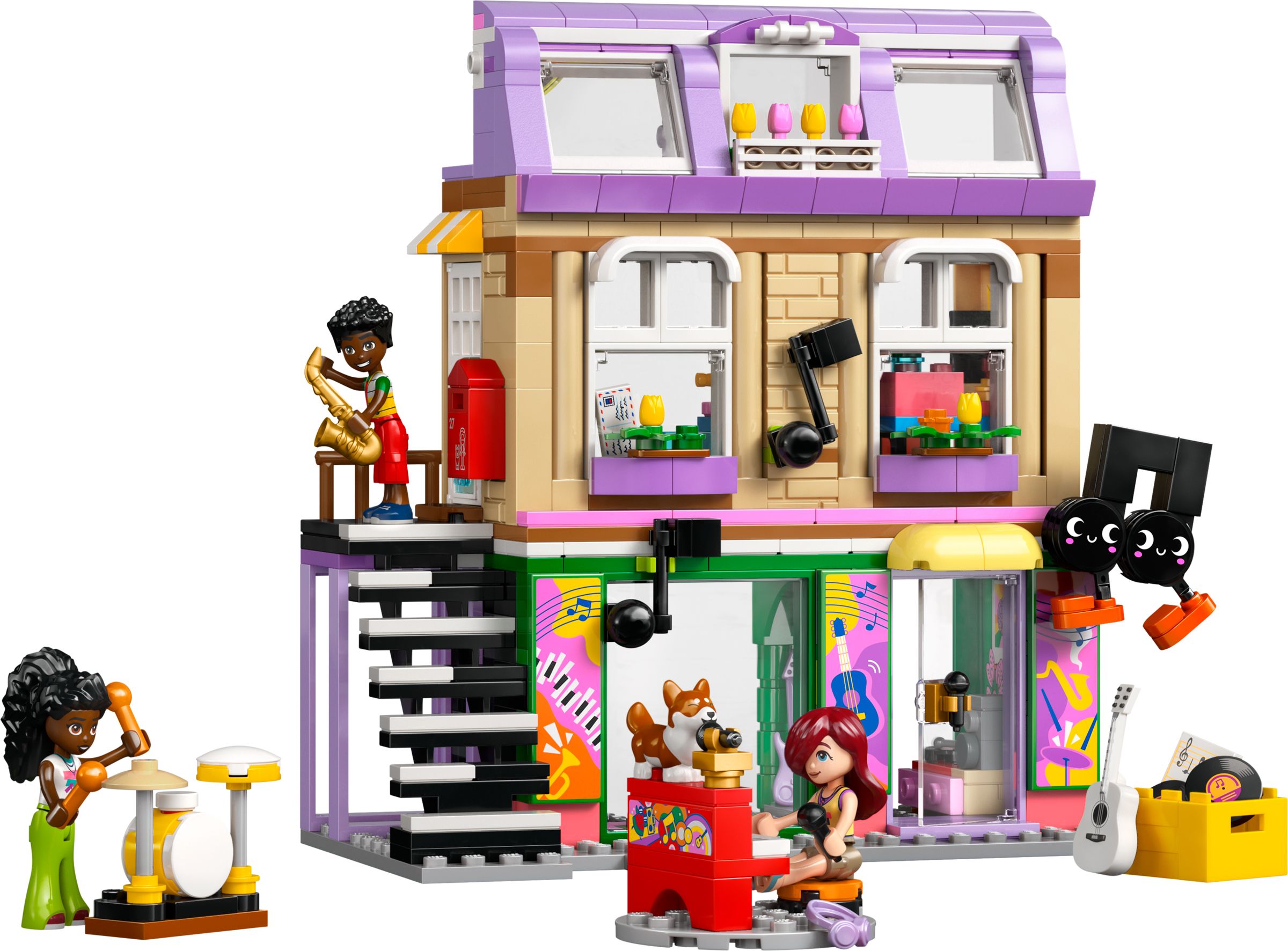 LEGO Friends - Sklep muzyczny i mieszkanie Art. 42653