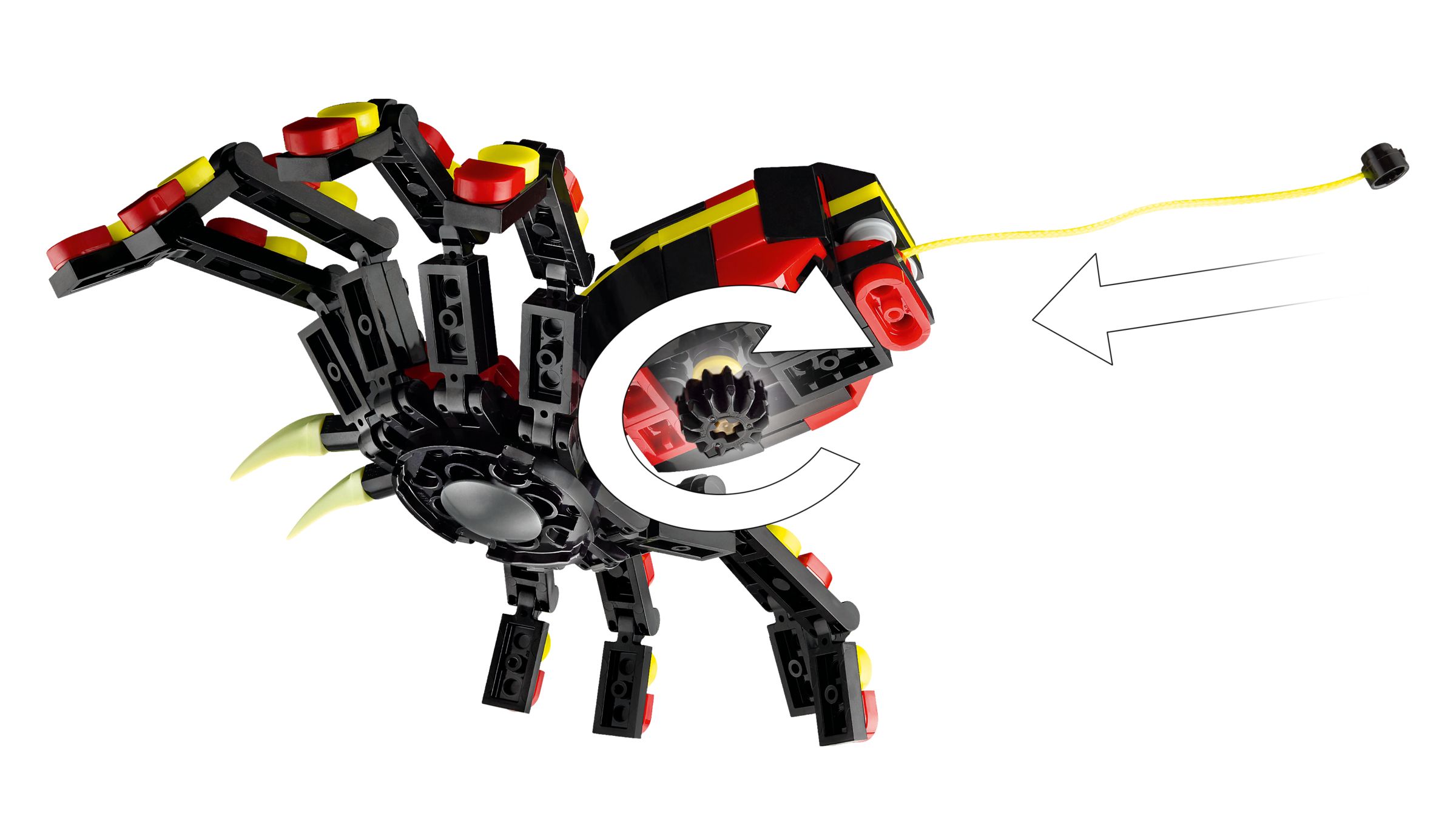 LEGO Creator 3w - Dzikie zwierzęta: niezwykły pająk Art. 31159