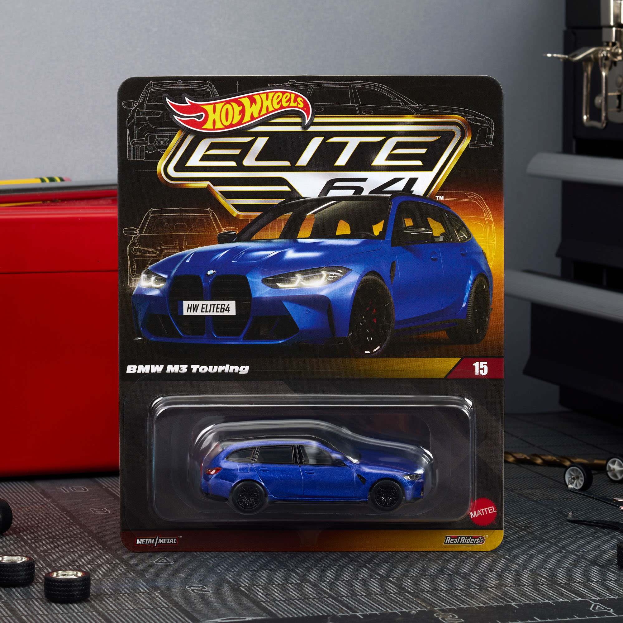 BMW M3 Touring Elite 64 Hot Wheels 1:64 HWR93