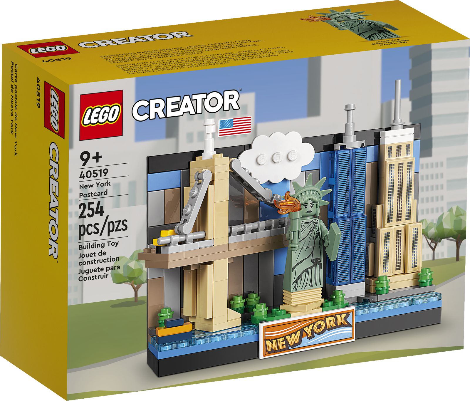 LEGO Okolicznościowe - Pocztówka z Nowego Jorku Art. 40519