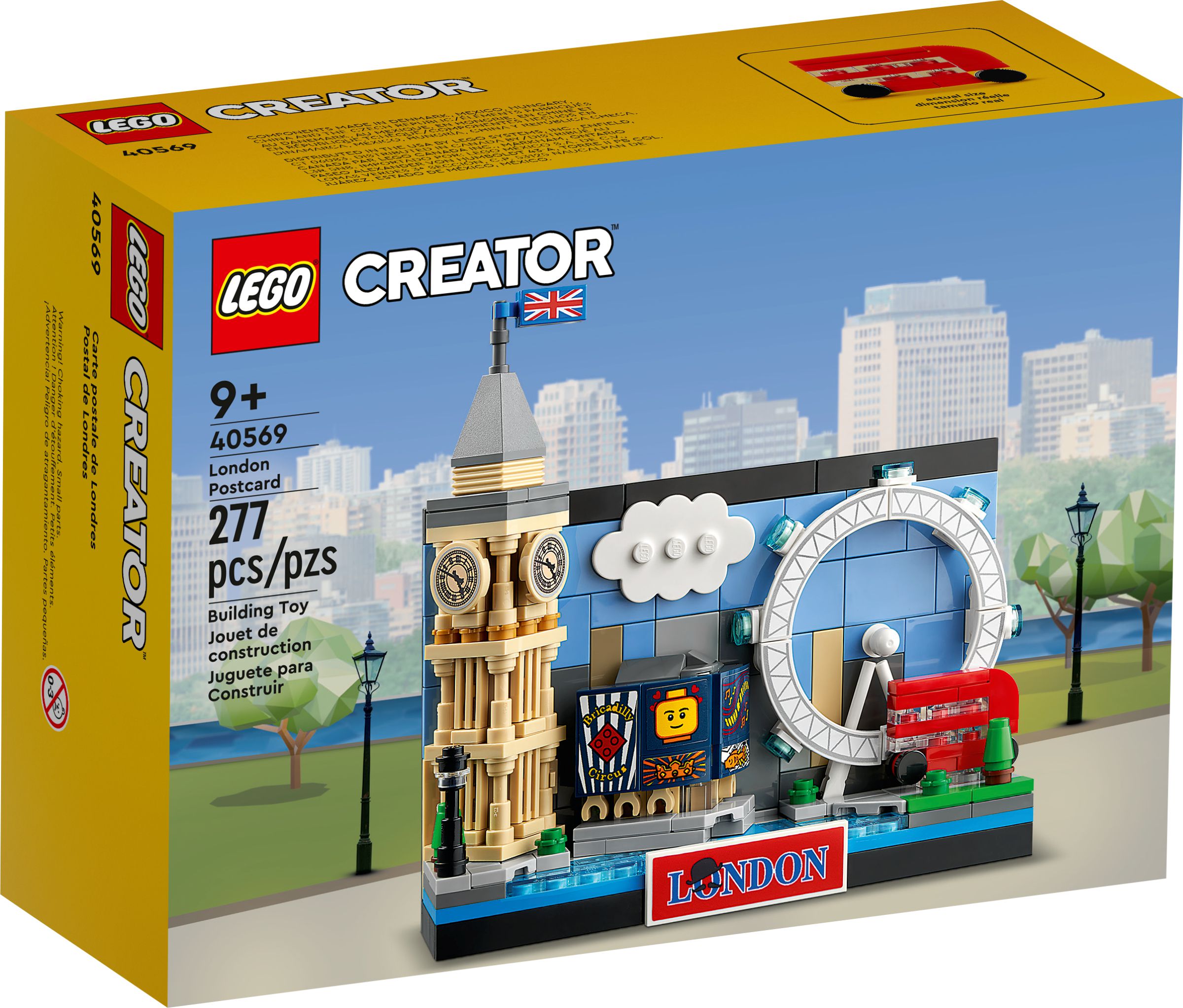 LEGO Okolicznościowe - Pocztówka z Londynu Art. 40569