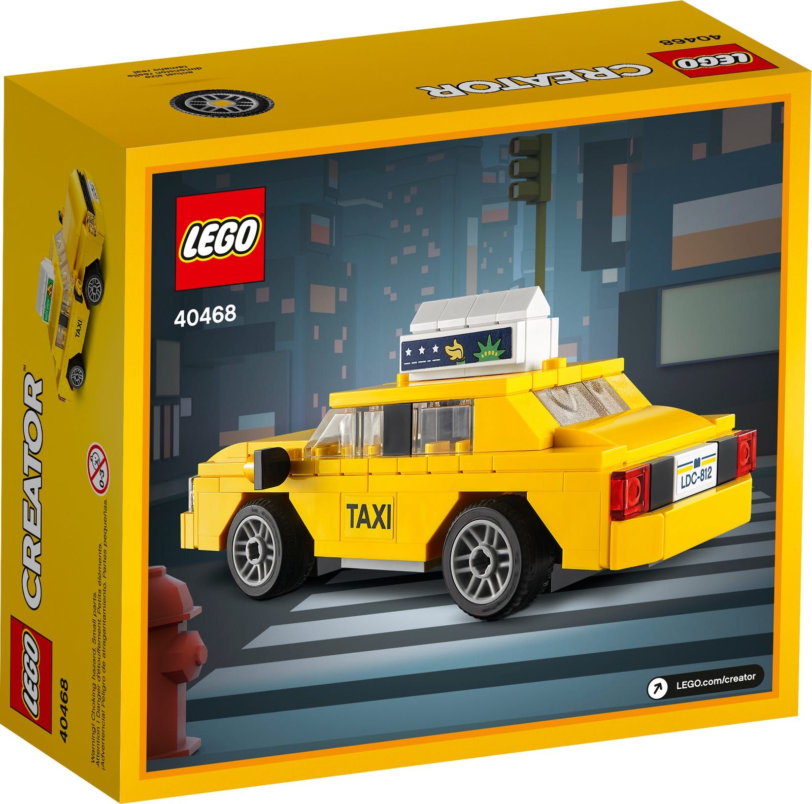 LEGO Creator - Żółta taksówka Art. 40468