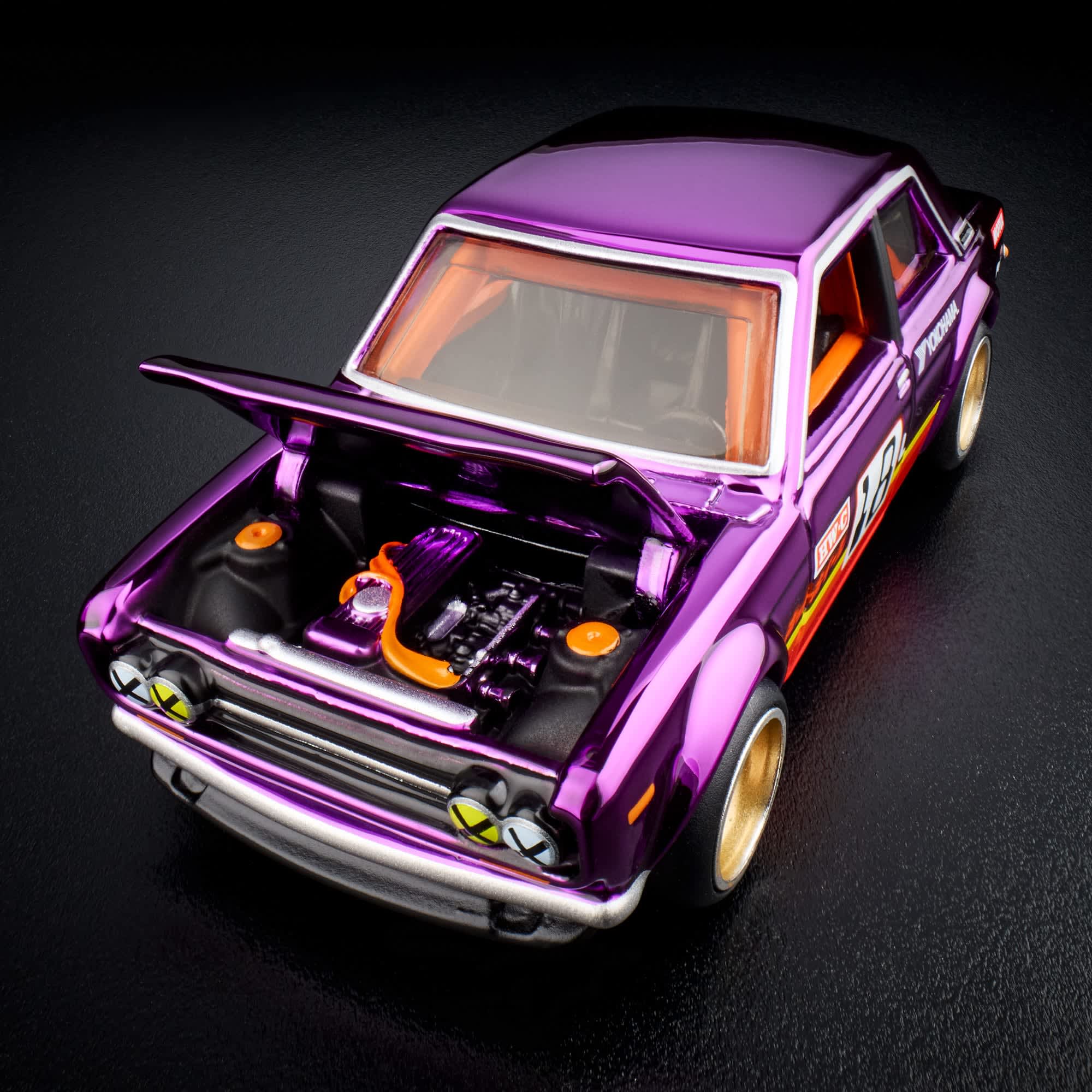 Hot Wheels RLC Exclusive ’71 Datsun 510 Spectraflame Purple 1:64 Art. JJY57