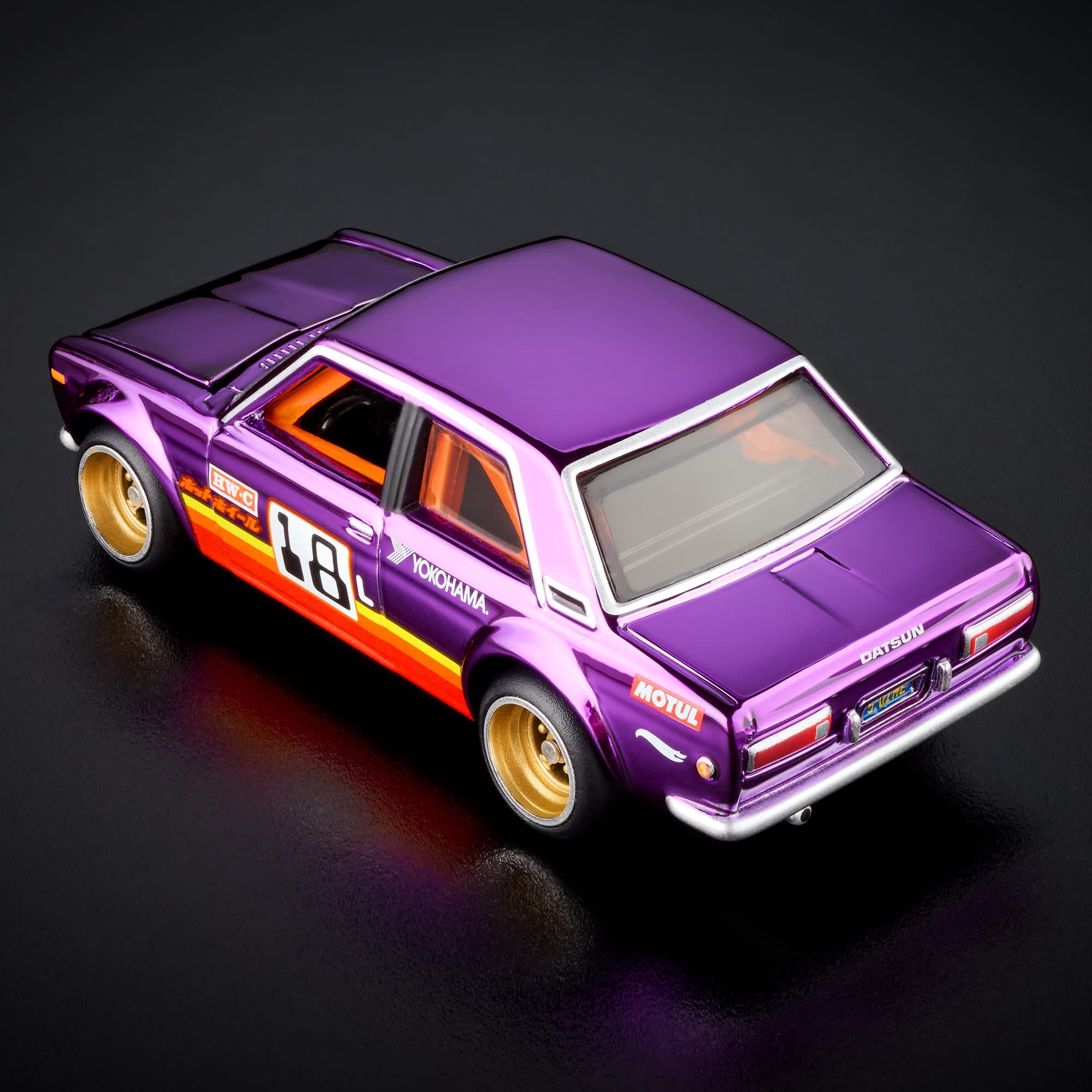 Hot Wheels RLC Exclusive ’71 Datsun 510 Spectraflame Purple 1:64 Art. JJY57