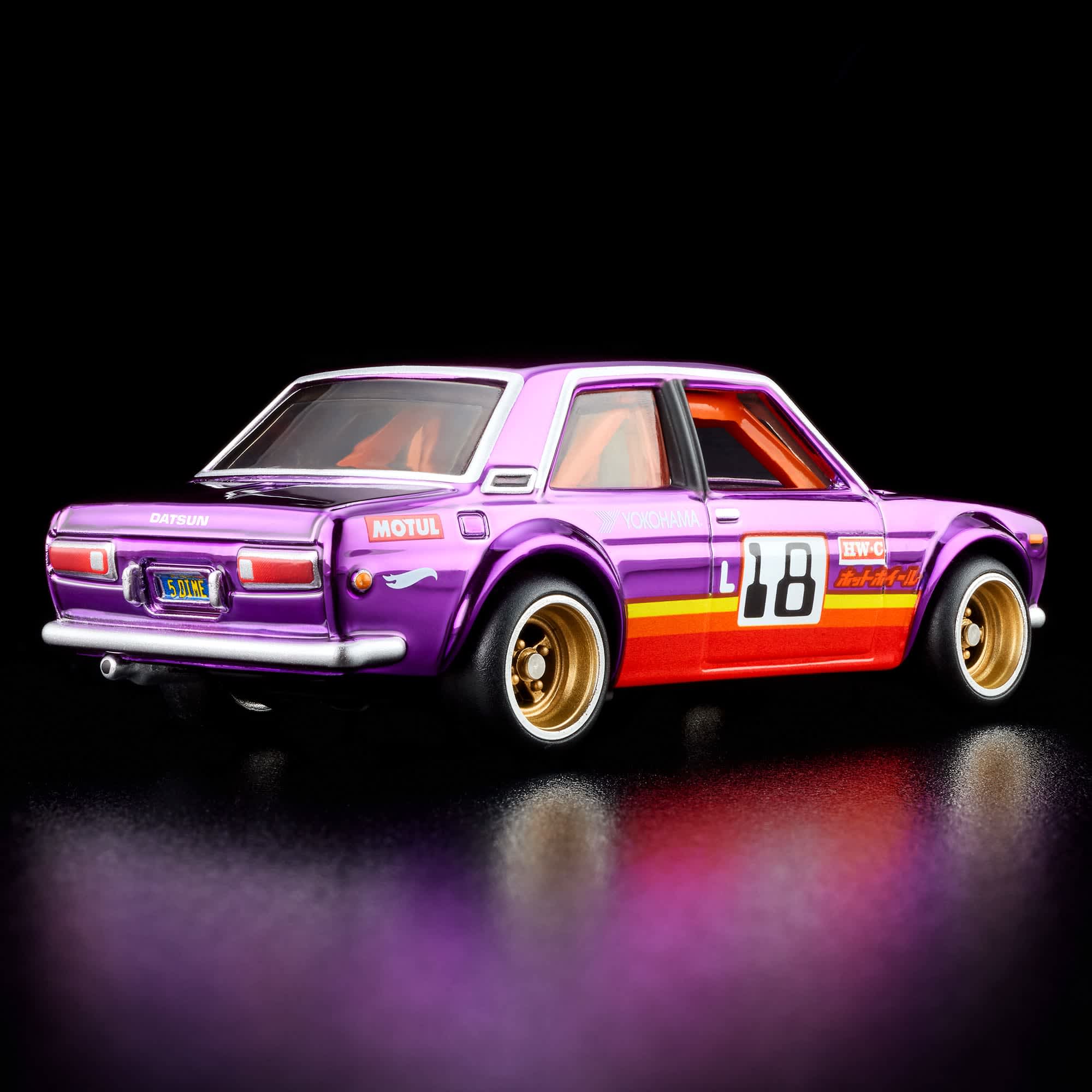 Hot Wheels RLC Exclusive ’71 Datsun 510 Spectraflame Purple 1:64 Art. JJY57