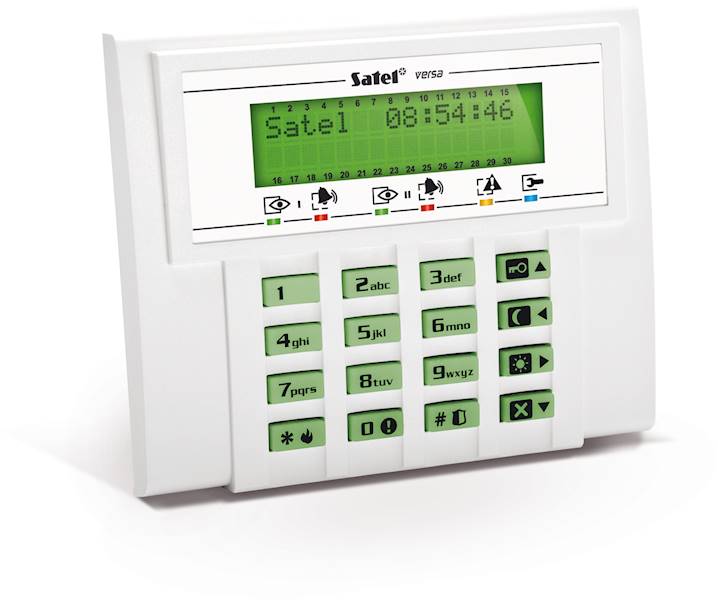 Manipulator LCD do central z serii VERSA (typ V; zielone podświetlenie)