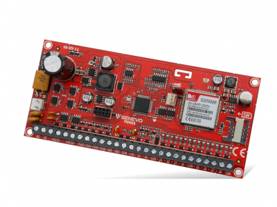 Centrala alarmowa PRIMA 16 z komunikatorem GSM + manipulator LCD WH-WH