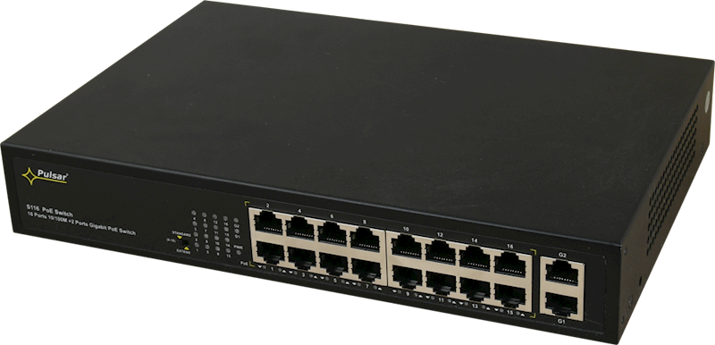 Switch 16-portowy S116 Pulsar