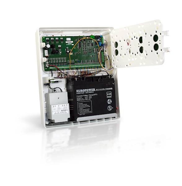 OPU-3 P Obudowa uniwersalna z polistyrenu z miejscem na transformator lub zasilacz i akumulator 17 Ah (INTEGRA, VERSA, PERFECTA, ekspandery, ACCO-KP2) GRADE 3