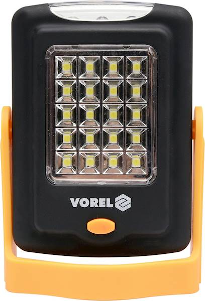Lampa ręczna obrotowa COB LED 3W AKU