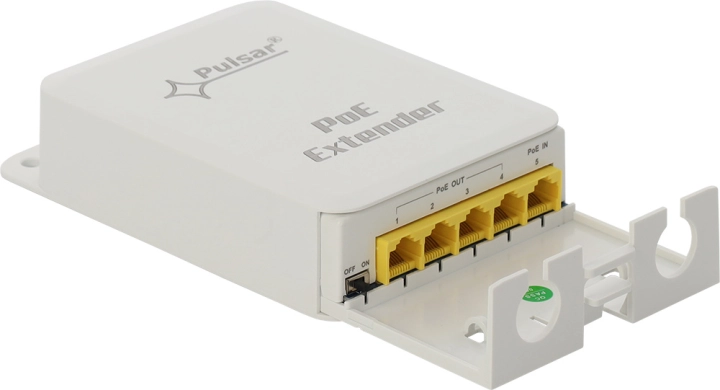 EXT-POEG3DIN - Extender PoE 1x IN / 4