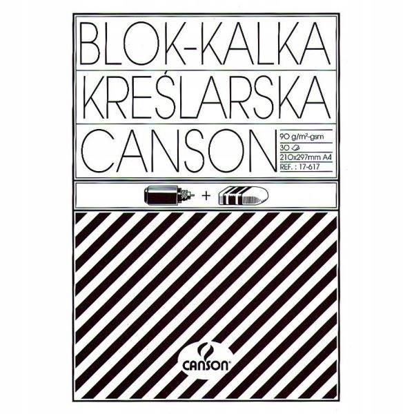 Kalka Techniczna Kreślarska A3 90g 30 ark CANSON