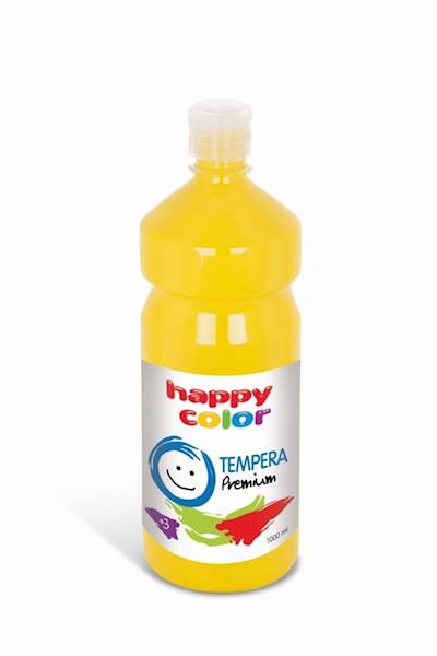 FARBA TEMPERA HAPPY 1l żółta cytryn 1000-10