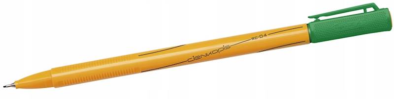 Cienkopis 0,4mm zielony RYSTOR RC-04