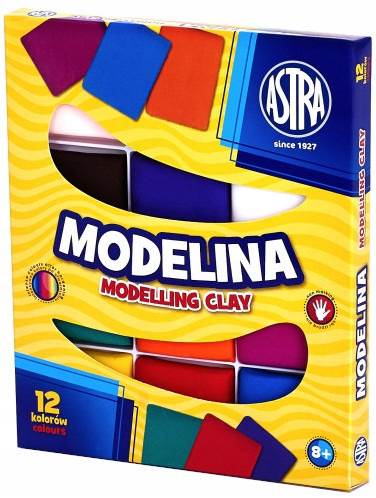 Modelina 12 kolorów ASTRA