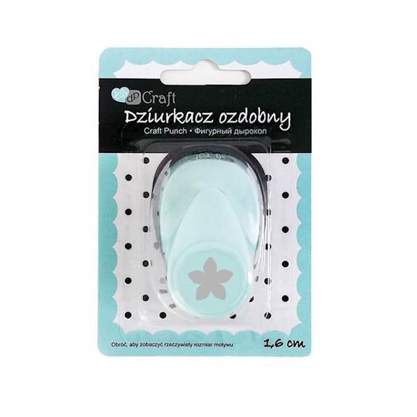 Dziurkacz Ozdobny 1,6cm Płatek DPCRAFT