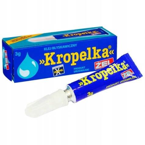 Klej błyskawiczny w żelu KROPELKA