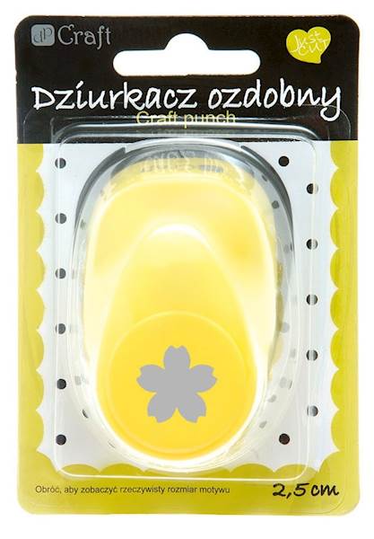 Dziurkacz Ozdobny 2,5cm Kwiat Lotosu DPCRAFT
