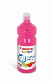 FARBA TEMPERA HAPPY 1l   róż magenta  1000-22