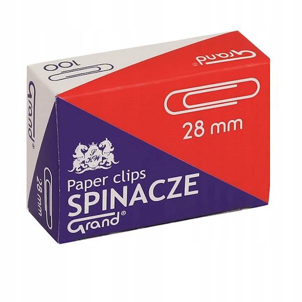 Spinacz Biurowy 28mm 100szt