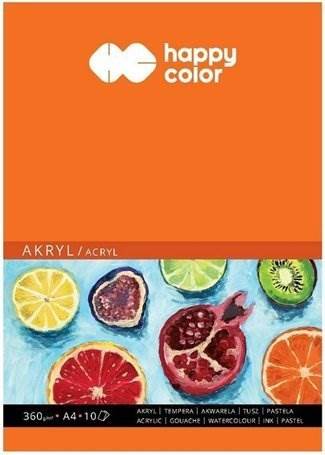 Blok do Akryli A5 10k 360g HAPPY COLOR