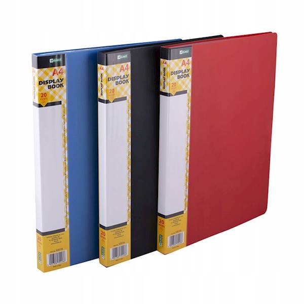 Skoroszyt Teczka Ofertowa 20 koszulek mix kolorów A4