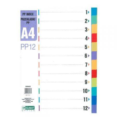 PRZEKLADKA  1-10 A4 D.RECT  papier       1609  