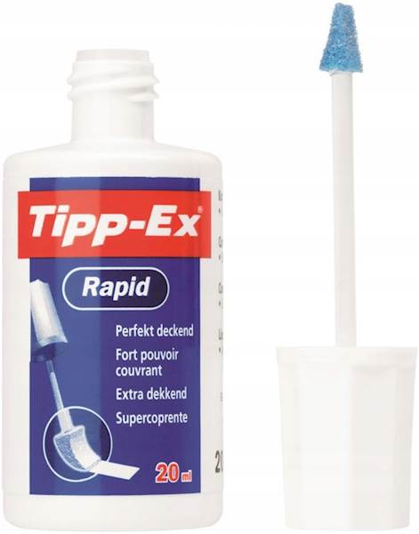 Korektor w płynie z gąbką BIC Tipp-Ex