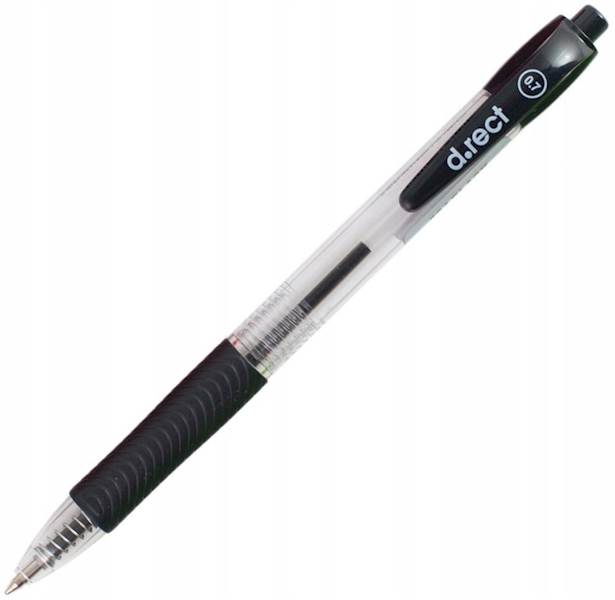 Długopis D.RECT 0,7mm czarny