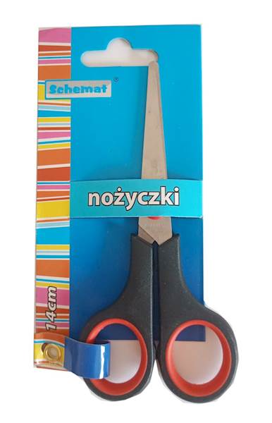 Nożyczki Biurowe 14cm SCHEMAT