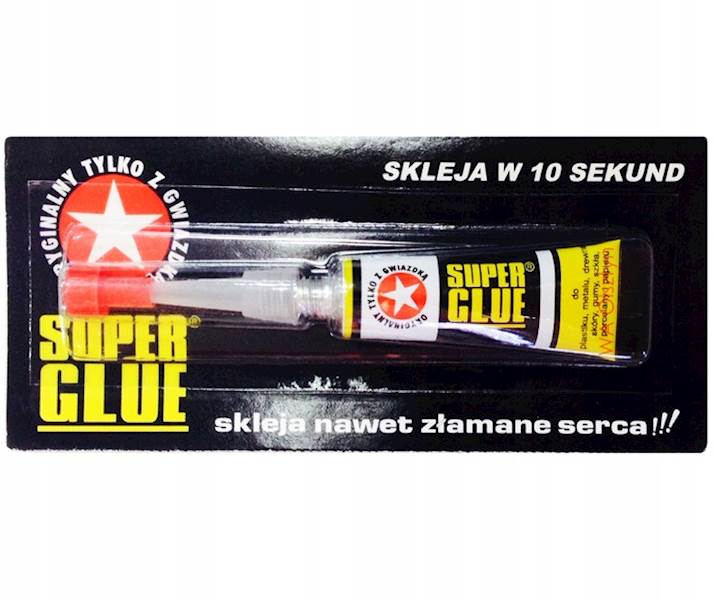 Klej Błyskawiczny Uniwersalny SUPER GLUE