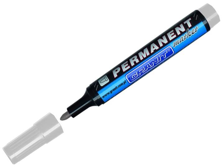 Marker Permanentny biały okrągły GRANIT M860