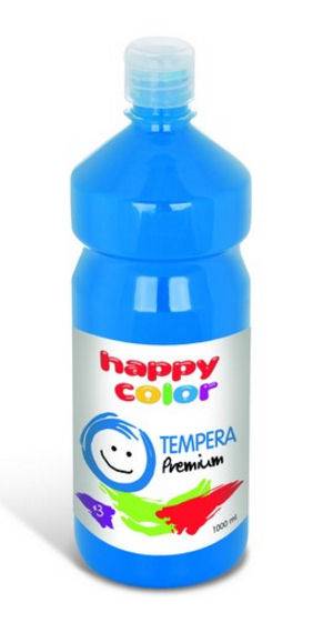 FARBA TEMPERA HAPPY 1l   nieb.średnia 1000- 3