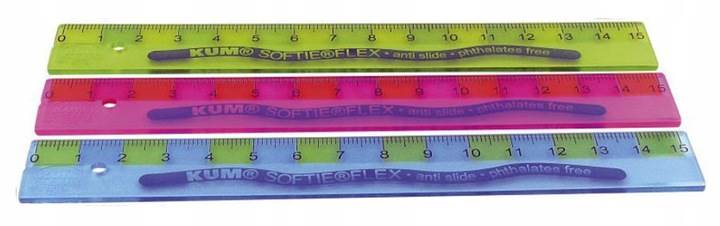 Linijka 15cm elastyczna Softie Flex KUM