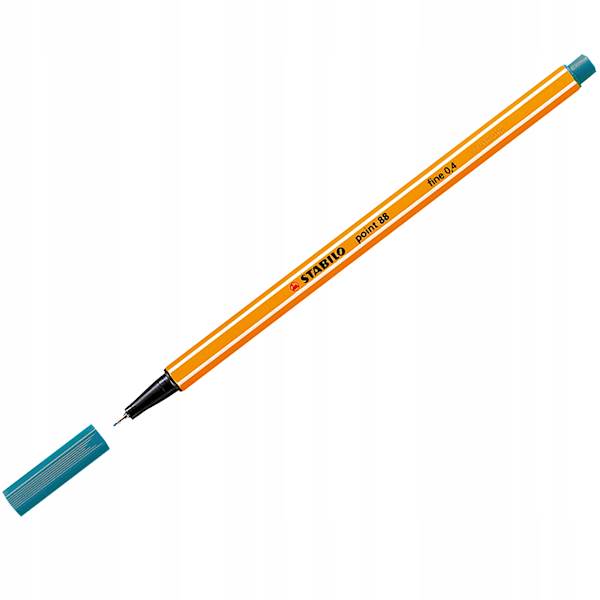 Cienkopis 0,4mm błękit turkusowy STABILO Point 88